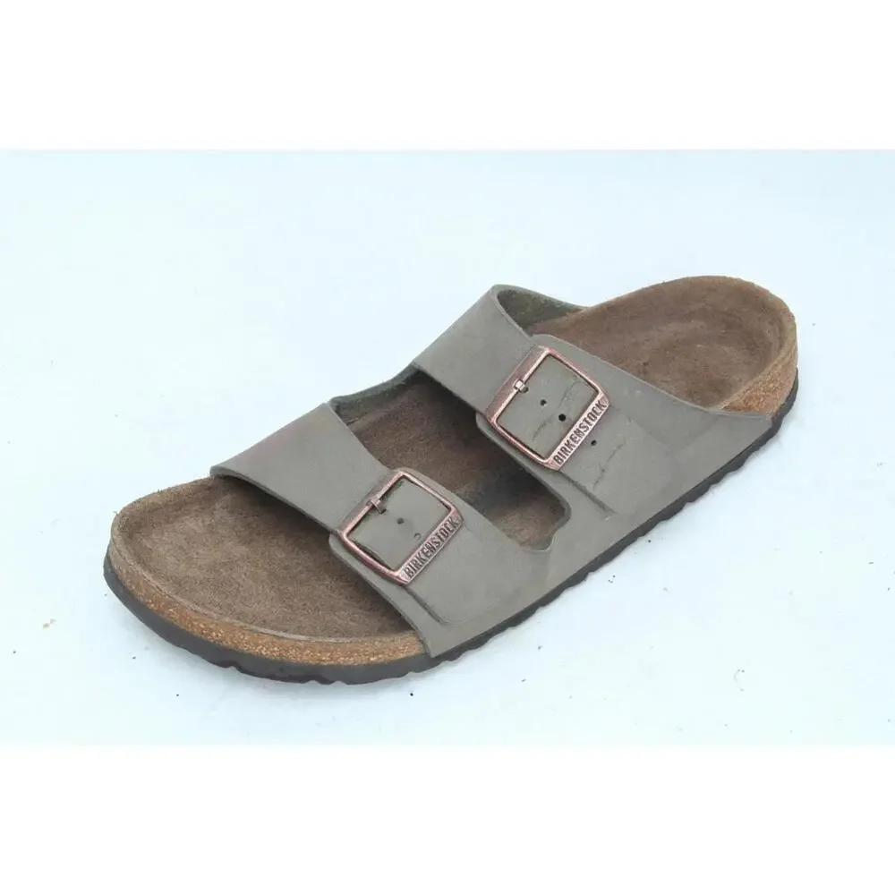 Birkenstock Arizona Birkibuc Mens Shoes Sandals Slip On Sz 43 / 10 Narrow